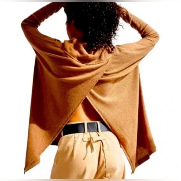 NWT Free People Juicy Long-Sleeve Tunic Top Canyon Moon Large - Picture 2 of 10